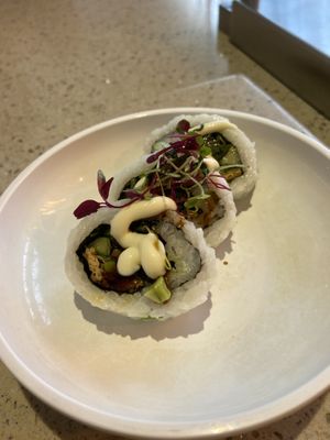 Vegan sushi at LHR - YO! Sushi - T2 in West London