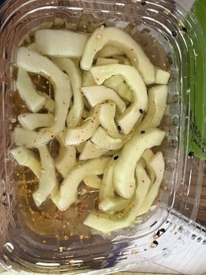 Cucumber salad  at Fusian in Beavercreek