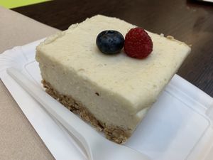 Cheesecake #Veganuary at Glow in Luxembourg City