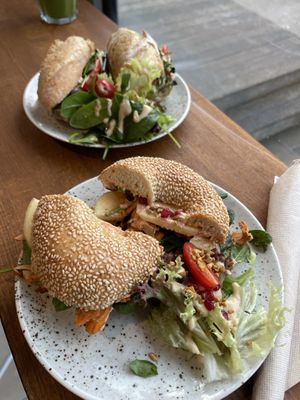 Vegan sandwiches  #Veganuary at Glow in Luxembourg City
