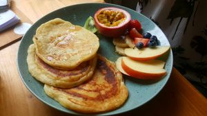 Pancakes at Glow in Luxembourg City