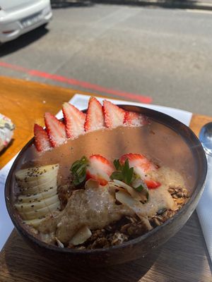 Cacao bowl   at Nourish'd Cafe & Juicery - Kloof in Cape Town