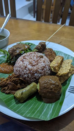 Nasi campur at Warung Pande Vegan - Canggu in Canggu