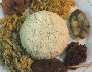 2nd Nasi Campur of the day here! at Warung Pande Vegan - Canggu in Canggu