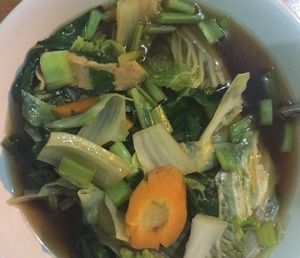 Cap Cay - mixed veg soup at Warung Pande Vegan - Canggu in Canggu