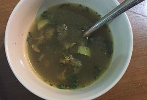 Sayur Hijau- mixed veg broth type thing at Warung Pande Vegan - Canggu in Canggu