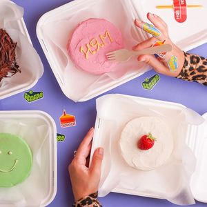 bento cakes at Sereda in Kyiv