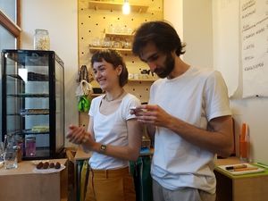 happy owners :) at Sereda in Kyiv