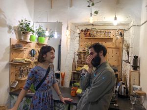 Owners at work  at Sereda in Kyiv