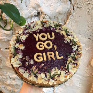 Postcsrd pie at Sereda in Kyiv