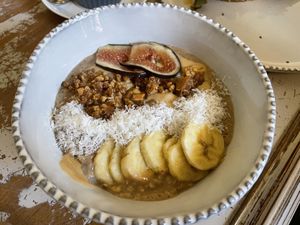 Porridge de avena   at Llévame al Huerto in Gran Canaria