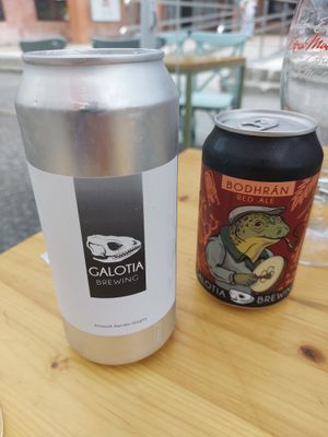 The best beer I've ever had at Llévame al Huerto in Gran Canaria