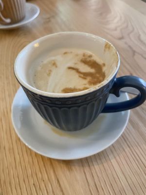 Soy latte  at Llévame al Huerto in Gran Canaria