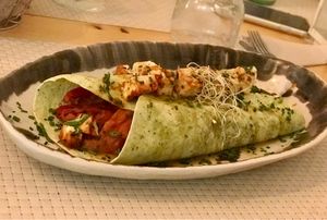 Spicy wrap   at Llévame al Huerto in Gran Canaria