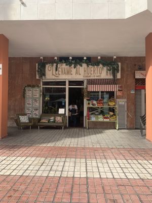outside at Llévame al Huerto in Gran Canaria