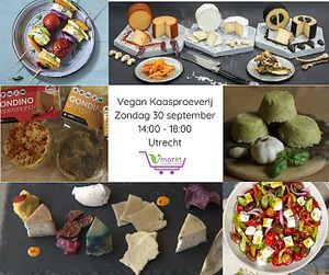 Kaasproeverij - Cheese tasting
Want to try out the best vegan cheese? Come and join one of our tastings at Vmarkt in Arnhem