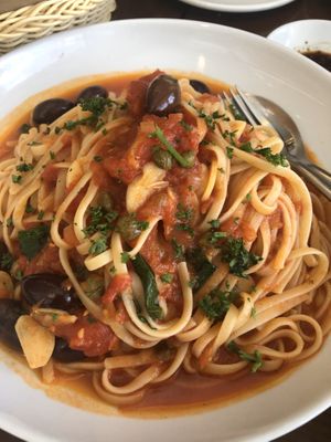 Linguine Puttanesca  at Amare by Chef Chris in Mabalacat