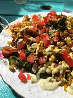 I got the turmeric dreams! Yum!  at Aviv - Old Town in Portland