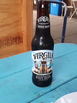 Root beer at Aviv - Old Town in Portland