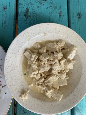 Tofu feta- always a favorite  at Aviv - Old Town in Portland