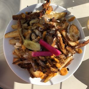 Shawarma Fries at Aviv - Old Town in Portland