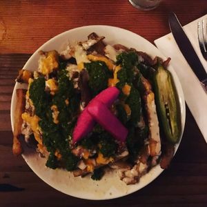 Shawarma Fries at Aviv - Old Town in Portland