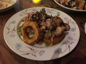 Mushroom plate  at Aviv - Old Town in Portland