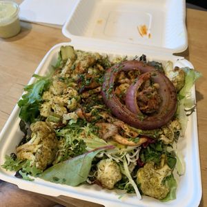 Redwood Salad during Quarantine at Aviv - Old Town in Portland