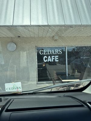 The food was so good, I forgot to take a pic of my plate !  at Cedars Grill in St Petersburg