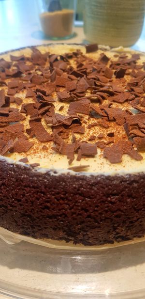 Variation on our chocolate cake at I Scream Coffee in Leiden