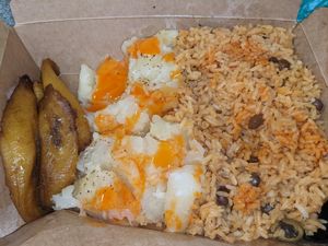 Vegan ensemble at Christina's Criollo in Lancaster