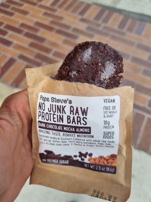 Protein bar at Under the Sun Cafe in Long Beach