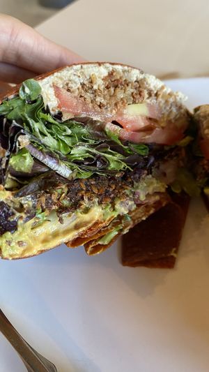 Crunchwrap   at Under the Sun Cafe in Long Beach