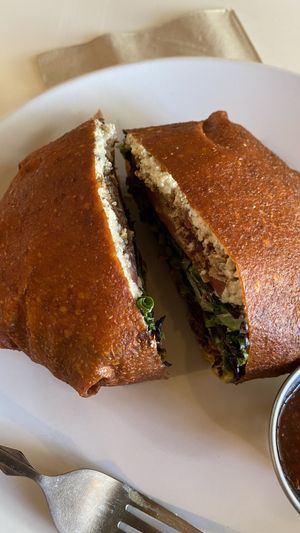 Crunchwrap   at Under the Sun Cafe in Long Beach