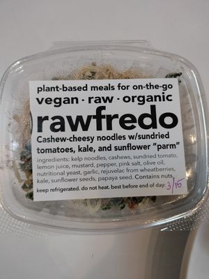 Rawfredo at Under the Sun Cafe in Long Beach