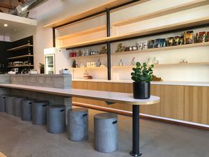 Inside  at Under the Sun Cafe in Long Beach