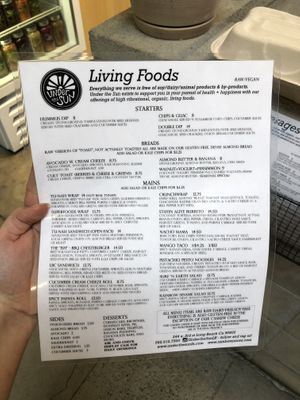 I definitely need to try everything! Will be back for more at Under the Sun Cafe in Long Beach