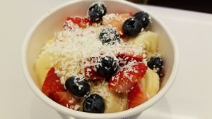 acai bowl at Backyard Bowls - DTLA in Los Angeles