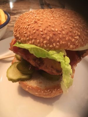 Angry vegan at Bread Meats Bread in Edinburgh