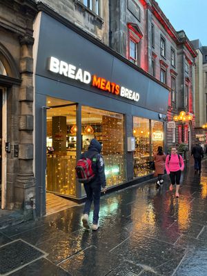 Bomb at Bread Meats Bread in Edinburgh