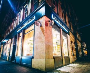 corner at Bread Meats Bread - St Vincent St in Glasgow