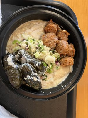 Sampler plate  at Ray Adea's Mediterranean Kitchen in Salem