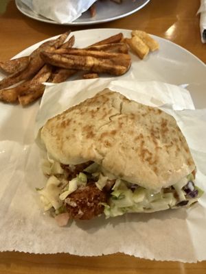 Falafel pita  at Ray Adea's Mediterranean Kitchen in Salem
