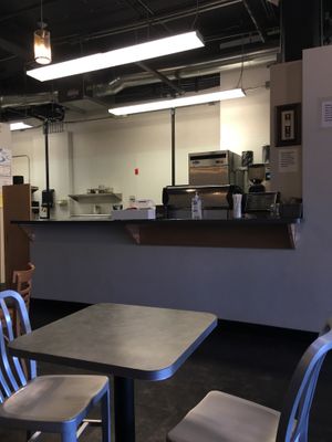 Order and pick up counter at Ray Adea's Mediterranean Kitchen in Salem