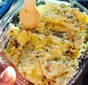 Potato salad at Chef Tanya's Kitchen in Palm Springs