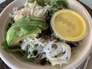 Black bean salad at Chef Tanya's Kitchen in Palm Springs