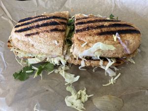 Chupacabra chick’n  at Chef Tanya's Kitchen in Palm Springs