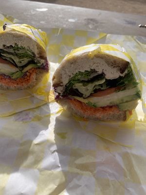 Modern hippie veggie  at Chef Tanya's Kitchen in Palm Springs