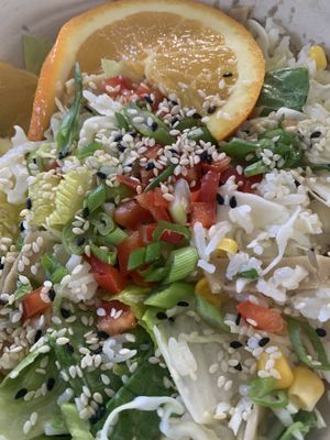 Daily special salad  at Chef Tanya's Kitchen in Palm Springs