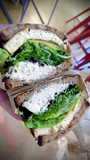 The BLT with crack! Cheese that is.   at Chef Tanya's Kitchen in Palm Springs